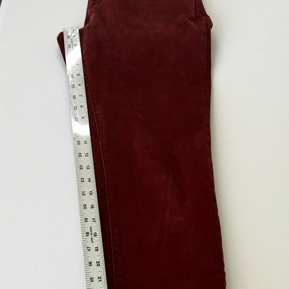 NYDJ Legging Jeans Womens Size 4 Rust Red Lift Tuck Technology Pockets Jeggings - Picture 12 of 16